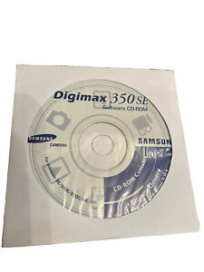 Logiciel de caméra Samsung Digimax 350SE CD-ROM W 3 programmes PC
