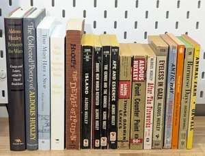 Aldous Huxley and George Orwell - Lot of 17 Books - Novels, Essays, Poetry more - Picture 1 of 24