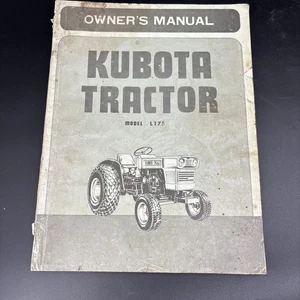 Kubota L175 L175TP L175F 175FP Traktor Betriebsanleitung Betriebsbuch Wartung - Bild 1 von 6
