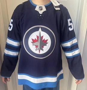 Nueva camiseta local Adidas de Winnipeg Jets #55 de la NHL Mark Scheifele talla: 50 ¡Auténtica!! - Imagen 1 de 9