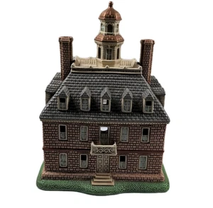 Edificio histórico iluminado Lefton 1996 Williamsburg Palacio del Gobernador #1722 - Imagen 1 de 20