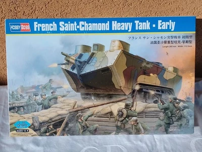 HOBBYBOSS 1/35 FRENCH SAINT-CHAMOND HEAVY TANK EARLY ART.83858 VEDI DESCRIZIONE - Immagine 1 di 2