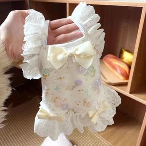 Pet Dog Dress Cute Comfortable Outfits for Puppy Girls Dog and Cat Walking - Picture 1 of 6