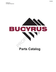 Caterpillar Cat RDC16 931 1044 Blasthole Drill Parts Catalog Manual - Picture 1 of 1