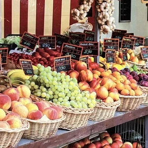 Italian City Market Puzzle 1000 Piece 14 x 22 by Cardinal Damaged Box - Imagen 1 de 12