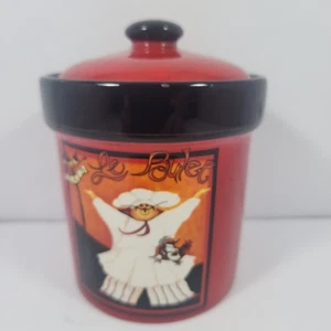 Certified International 24oz French Chef Bistro 1 Canister by Jennifer Garant - Picture 1 of 5