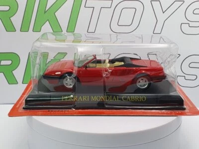 Ferrari Mondial Cabrio Edicola 1/43 Rosso - Immagine 1 di 2