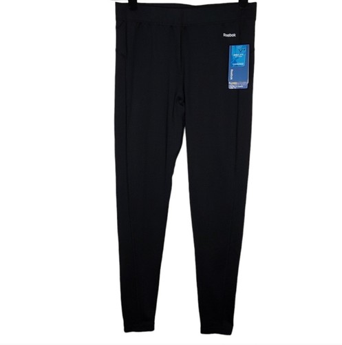 Reebok BCW High Rise Tight Nero WAA00790Z Nuovo con etichette $50 Medium