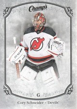 2015-16 Upper Deck Champ's Hockey Silver #187 Cory Schneider 07/25