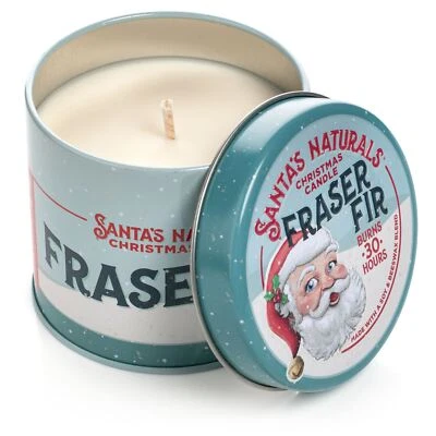 Vela Santa's Naturals 9 oz - Abeto Fraser - Gran aroma a pino de Navidad Foto 1 de 2