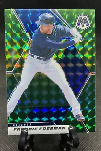Panini 2021 mosaico verde #53 Freddie Freeman - Atlanta Braves - Imagen 1 de 3