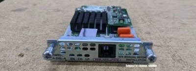 Cisco EHWIC-VA-DSL-A Multi Mode VDSL2/ADSL/2/2+ EHWIC Annex A - Bild 1 von 2