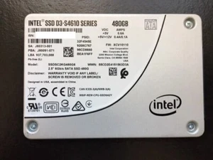 Disque SSD Intel S4610 série 480 Go 2,5" SATA 6 Go/s SSDC2KG480G8 - Photo 1/1