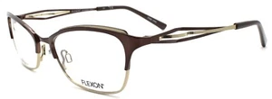 Monturas de gafas para mujer Flexon W3000 210 marrón 53-17-140 titanio flexible - Imagen 1 de 3