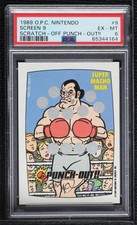 1989 O-Pee-Chee Nintendo Scratch-Off Game Punch Out!! Super Macho Man PSA 6 ne4