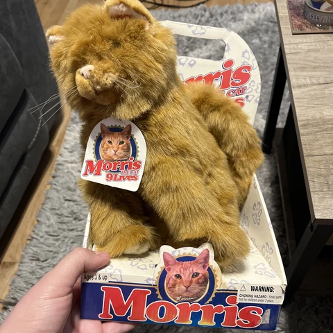 Vintage Morris The Cat 9 Lives Plush Heinz Company 2000 NIB HTF Cover