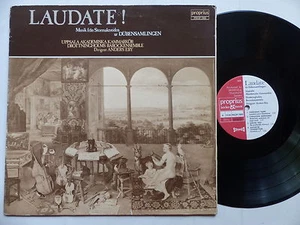 ANDERS EBY laudate PROP 7800 Vinyl 1978 Proprius Audiophile Sweden RARE - Picture 1 of 1
