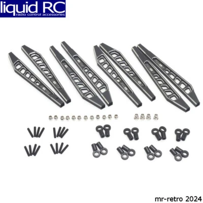 CEN Racing CKD0382 Kaos Suspension Linkage Set Black Anodized Aluminum 8 pieces - Image 1 of 2