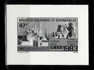 Photo Essay, New Caledonia ScC189 BANGKOK 83 Stamp Show, Temple. - Picture 1 of 1