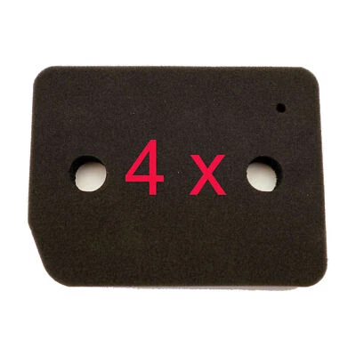 MARKENLOS 4 filtri per filtro in spugna Miele T1 9164761 filtro in spugna per asciugatrice