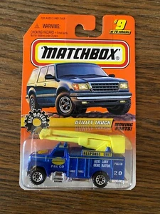 Matchbox Utility Truck #9  Moving Parts Series 2 - Picture 1 of 1