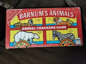 Vintage 1986-87 Barnum’s Animals Animal Cracker Game Nabisco Cadaco #501 - Picture 1 of 6