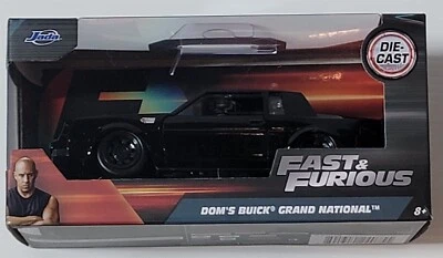 Fast and Furious Dom's Buick Grand National 1:32 Die-cast Car Jada 3rd Gen Box - Image 1 of 4