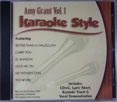 Amy Grant Volume 1 Christian Karaoke Style NEW CD+G Daywind 6 Songs - Image 1 of 2