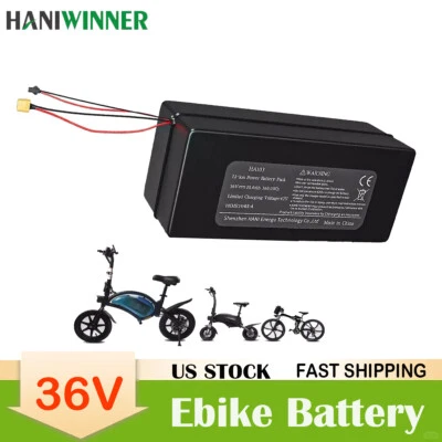 HANIWINNER Jetson Bolt Pro Electric Bike E-Bike li-Battery 36v 10A 6AH 2 wire Genuine 350w