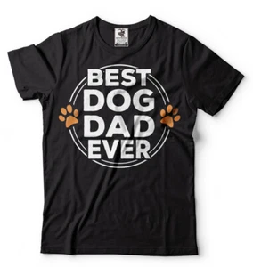 Dog Dad T-shirt Dogfather Shirt Dog Lover Pet T-shirt Mens Gift Fathers day Tee - Picture 1 of 11