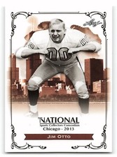 2013 Leaf National Convention #N-JO1 JIM OTTO Oakland Raiders NICE CARD !!!
