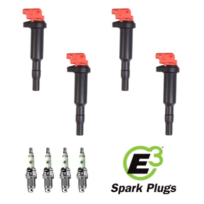 Bobina de encendido Energy y bujía E3 para BMW X5 325i 530i 525i 550i 650i UF592 Foto 1 de 4