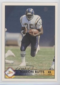 1992 Pacific Team Statistical Leaders Marion Butts John Friesz Gill Byrd #24