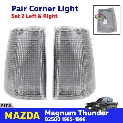 Corner Lights Replacement Lamp Made For Mazda B-Series B2000 B2200 Bravo 1985-98 Foto 1 de 4