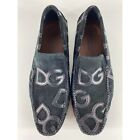 Dolce & Gabbana Dg Patch Suede Loafers Slip On Shoes Women's Size 5Us A78