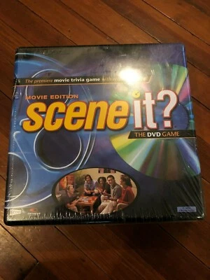 NEW Scene It ? Movie Edition The DVD Game  Game Pack - Sealed Metal Box - Image 1 of 2