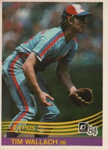 1984 Donruss Baseball #421 - Tim Wallach - Montreal Expos 84-350 - Picture 1 of 2