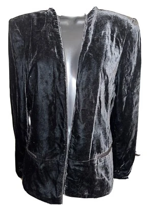 Chaqueta de vestir Liz Claiborne negra nueva con etiquetas manga larga talla mediana grande para mujer Foto 1 de 4