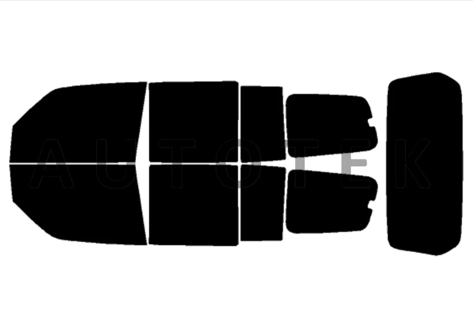 Película de ventana precortada para todos los lados para Mitsubishi Montero 2000-2004 tinte de vidrio Foto 1 de 4