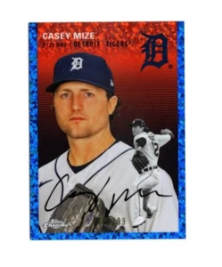 2023 Topps Chrome Platinum Anniversary Casey Mize Blue Mini Diamond #070/199 - Bild 1 von 1