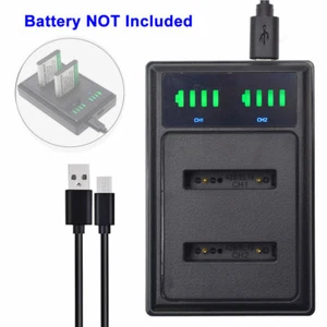 USB Battery Charger For Nikon EN-EL10 Olympus Li-42B FUJI NP-45 Pentax D-LI63 - Picture 1 of 10