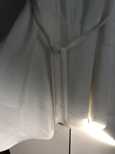 OFF WHITE Abito dkny off bianco avorio taglia 16 uk