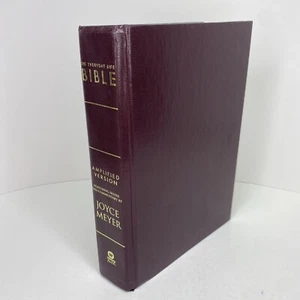 The Everyday Life Bible Amplified Version Commentary Joyce Meyer Hardcover - Picture 1 of 22
