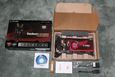 Sapphire Radeon HD 6990 4GB Dual GPU in Original Box - Tested in Great Condition - Image 1 of 4