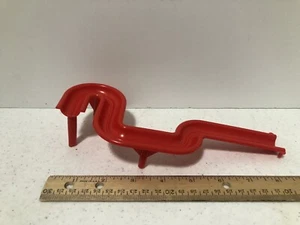 Hasbro Mouse Trap Replacement Game Piece - Part # 12 -2004 Red Rain Gutter - Picture 1 of 6