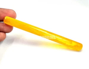 Exklusive 45,30 ct gelbe Bernsteinscheibe - natürlich & EGL zertifiziert lose Edelsteine 5ASA - Bild 1 von 7