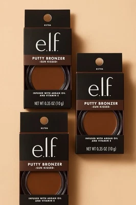 Pack Of 3: e.l.f. PUTTY BRONZER Infused, Argan Oil & Vitamin E Sun Kissed 82786 - Image 1 of 4