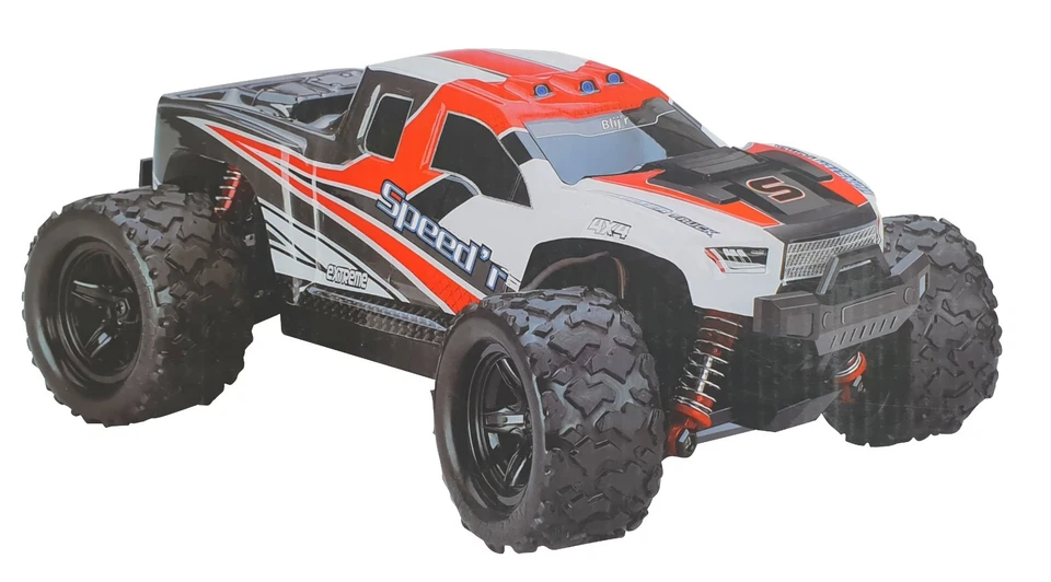 Blij´r Speed´r Ferngesteuerter RC Monstertruck Rot Allrad inkl. 2 Akkus - Bild 1 von 4