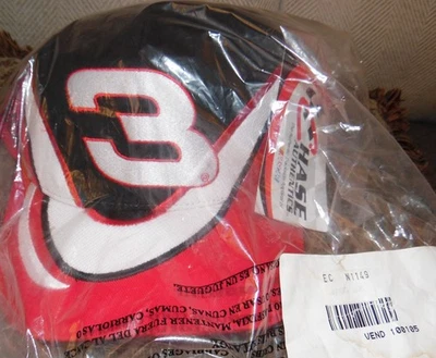 Chapéu Nascar Dale Earnhardt Chase autêntico novo com etiquetas em saco plástico novo snapback - Imagem 1 de 4