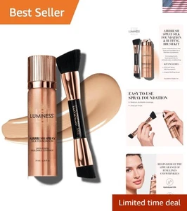 Silk Airbrush Spray Foundation & Buffing Brush Kit - Flawless Coverage in Fair - Picture 1 of 11